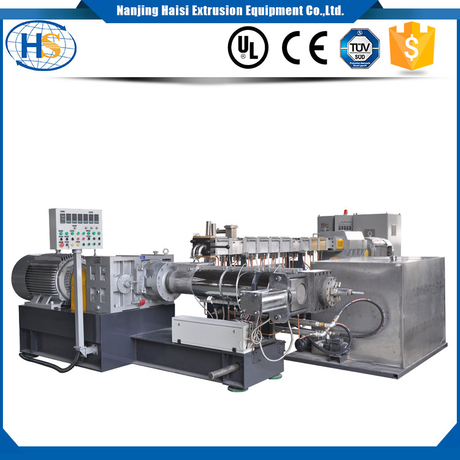 Two-stage Extruder Machine Set with Air-cooling Diehead - Buy two stage ...