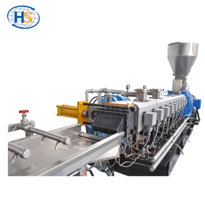Automatic Strand Pelletizing Twin Screw Extruder for PET Bottle Recycling