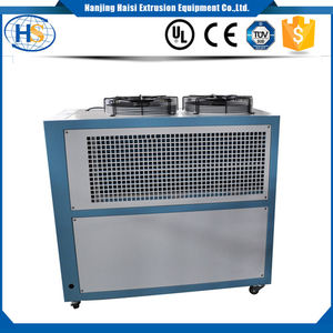 Plastic extrusion machine water cooling system industrial chiller refrigerator with fan