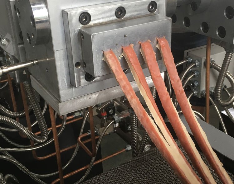 twin screw Extruder Machine Pet Food Production Line for Dog treating