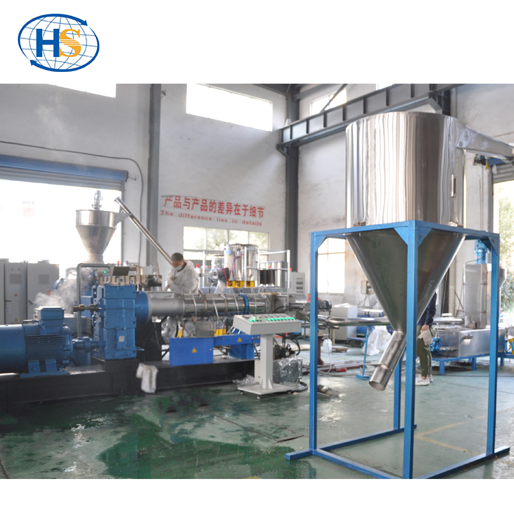 80% PP PE Filler Masterbatch SP-65/180 Two Stage Extruder