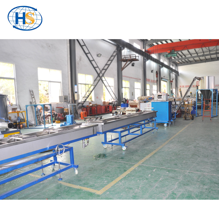 High Production Twin Screw Extruder with Water Cooling Strand Pelletizing Line