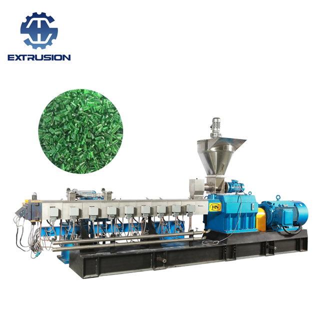 Twin Screw Extruder for PET Bottle Recycle pelletizing Machine