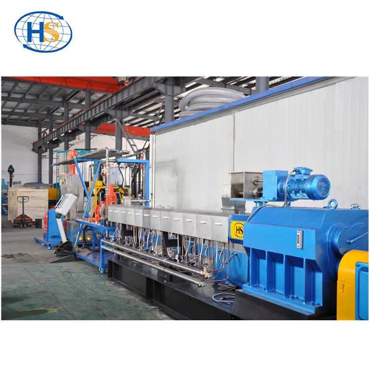 Twin Screw Extruder Caco3 Masterbatch Compounding Line